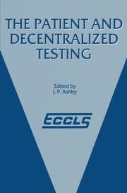 Cover von The Patient and Decentralized Testing