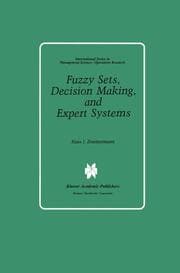 Cover von Fuzzy Sets, Decision Making, and Expert Systems