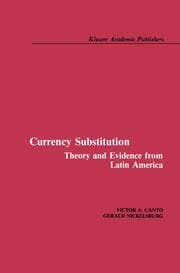 Cover von Currency Substitution