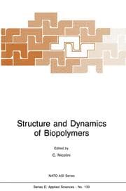 Cover von Structure and Dynamics of Biopolymers