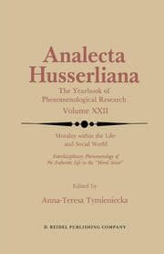 Cover von Morality within the Life- and Social World