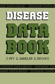 Cover von Disease Data Book
