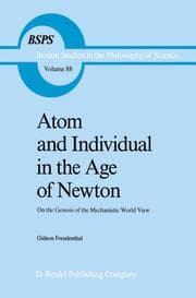 Cover von Atom and Individual in the Age of Newton