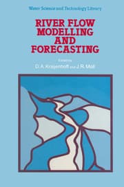 Cover von River Flow Modelling and Forecasting