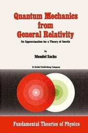 Cover von Quantum Mechanics from General Relativity