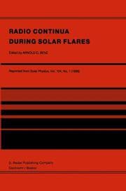 Cover von Radio Continua During Solar Flares