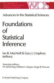 Cover von Advances in the Statistical Sciences: Foundations of Statistical Inference