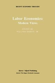 Cover von Labor Economics: Modern Views