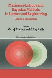 Cover von Maximum-Entropy and Bayesian Methods in Science and Engineering