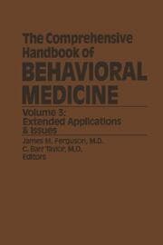 Cover von The Comprehensive Handbook of Behavioral Medicine