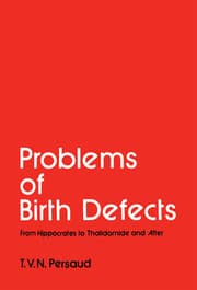 Cover von Problems of Birth Defects
