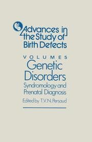 Cover von Genetic Disorders, Syndromology and Prenatal Diagnosis