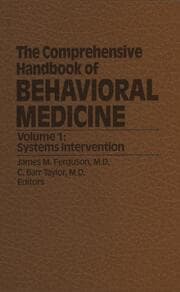 Cover von The Comprehensive Handbook of Behavioral Medicine