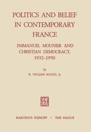 Cover von Politics and Belief in Contemporary France