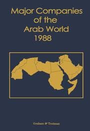 Cover von Major Companies of the Arab World 1988