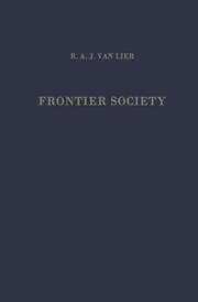 Cover von Frontier Society