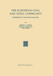 Cover von The European Coal and Steel Community