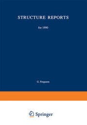 Cover von Structure Reports for 1990