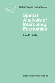 Cover von Spatial Analysis of Interacting Economies