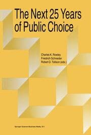 Cover von The Next Twenty-five Years of Public Choice