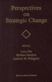 Cover von Perspectives on Strategic Change