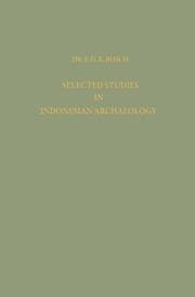 Cover von Selected Studies in Indonesian Archaeology