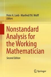 Cover von Nonstandard Analysis for the Working Mathematician