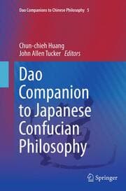 Cover von Dao Companion to Japanese Confucian Philosophy