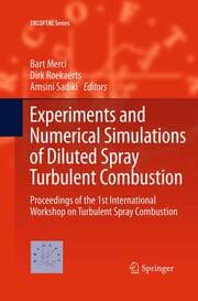 Cover von Experiments and Numerical Simulations of Diluted Spray Turbulent Combustion