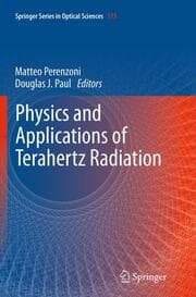 Cover von Physics and Applications of Terahertz Radiation