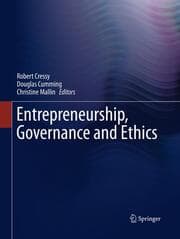 Cover von Entrepreneurship, Governance and Ethics