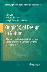 Cover von Origin(s) of Design in Nature