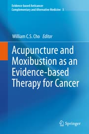 Cover von Acupuncture and Moxibustion as an Evidence-based Therapy for Cancer