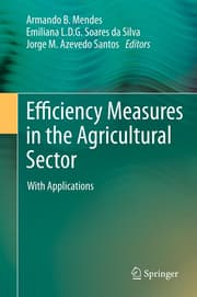 Cover von Efficiency Measures in the Agricultural Sector