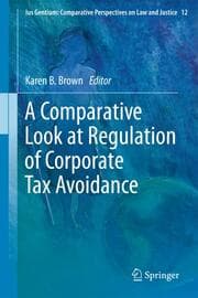 Cover von A Comparative Look at Regulation of Corporate Tax Avoidance