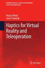Cover von Haptics for Virtual Reality and Teleoperation