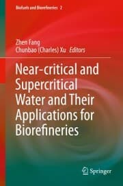 Cover von Near-critical and Supercritical Water and Their Applications for Biorefineries