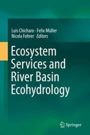 Cover von Ecosystem Services and River Basin Ecohydrology