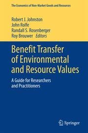 Cover von Benefit Transfer of Environmental and Resource Values