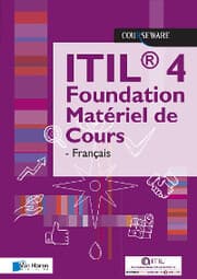Cover von ITIL 4 Foundation Matériel de Cours - Français