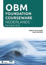 Cover von OBM Foundation Courseware - Nederlands - herziene druk