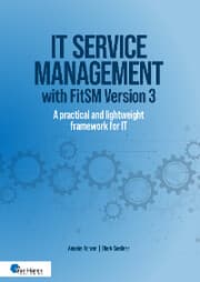 Cover von IT service management with FitSM Version 3