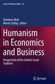 Cover von Humanism in Economics and Business