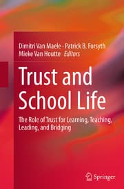 Cover von Trust and School Life