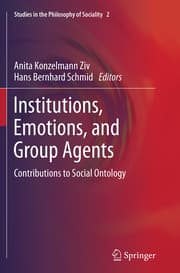 Cover von Institutions, Emotions, and Group Agents