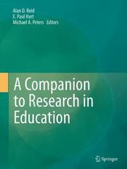 Cover von A Companion to Research in Education