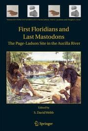 Cover von First Floridians and Last Mastodons: The Page-Ladson Site in the Aucilla River