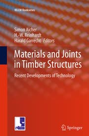 Cover von Materials and Joints in Timber Structures