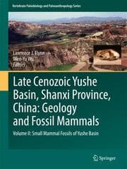 Cover von Late Cenozoic Yushe Basin, Shanxi Province, China: Geology and Fossil Mammals
