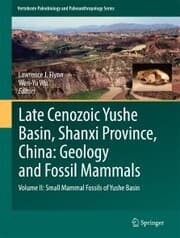 Cover von Late Cenozoic Yushe Basin, Shanxi Province, China: Geology and Fossil Mammals
